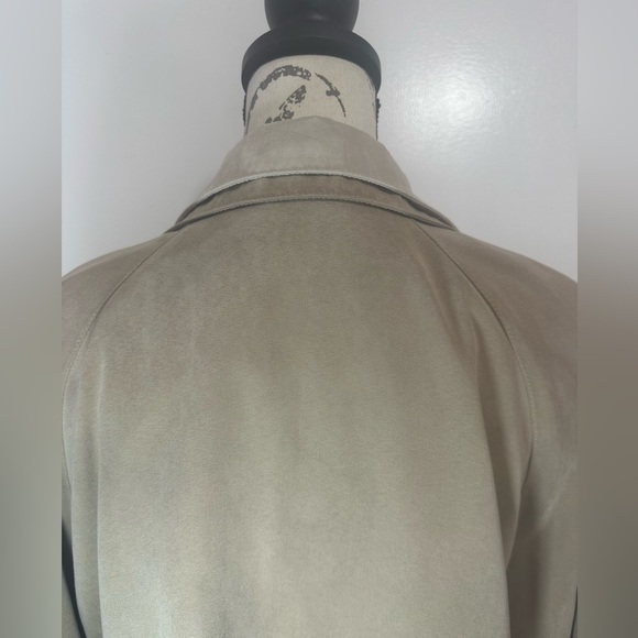 London Fog Limited Edition 3/4 Length Beige Trench Coat - Picture 7 of 16